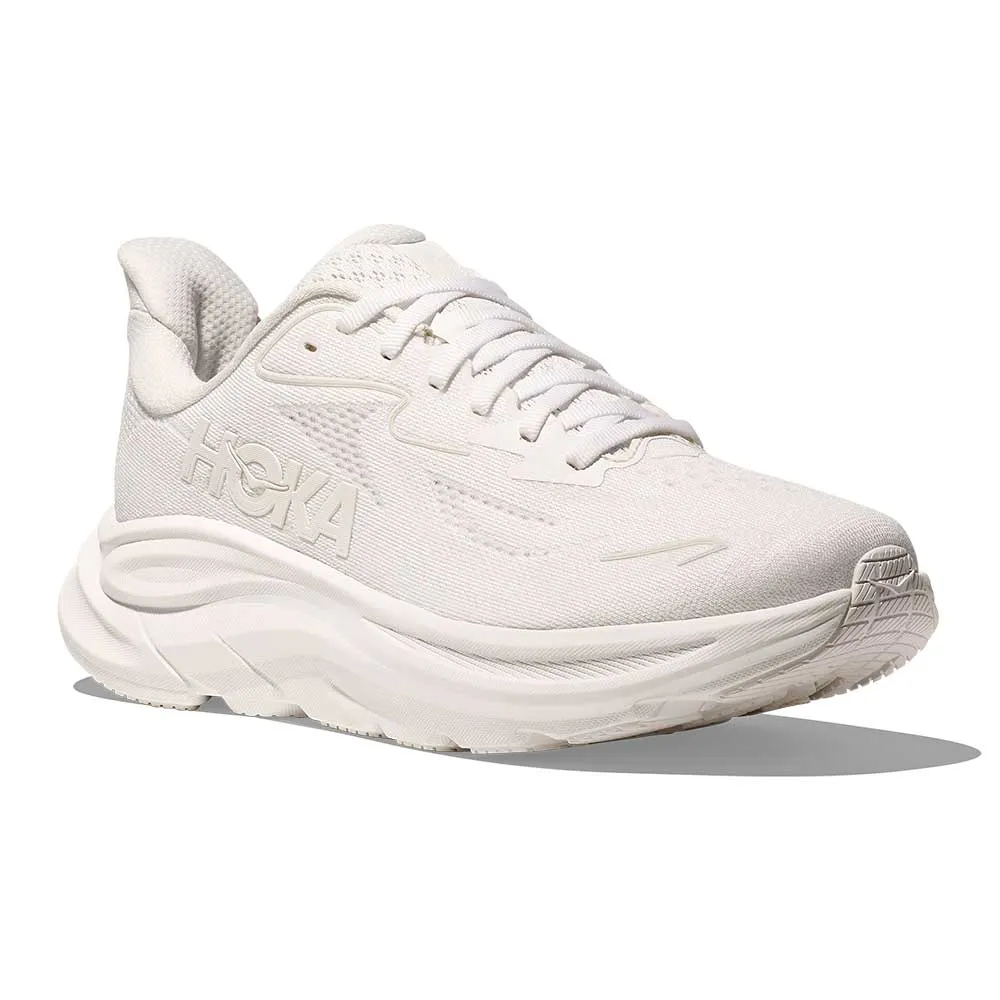 Women's Clifton 10 Running Shoe - White/White - Regular (B) single - layer sole shoes Non Slip Outsole