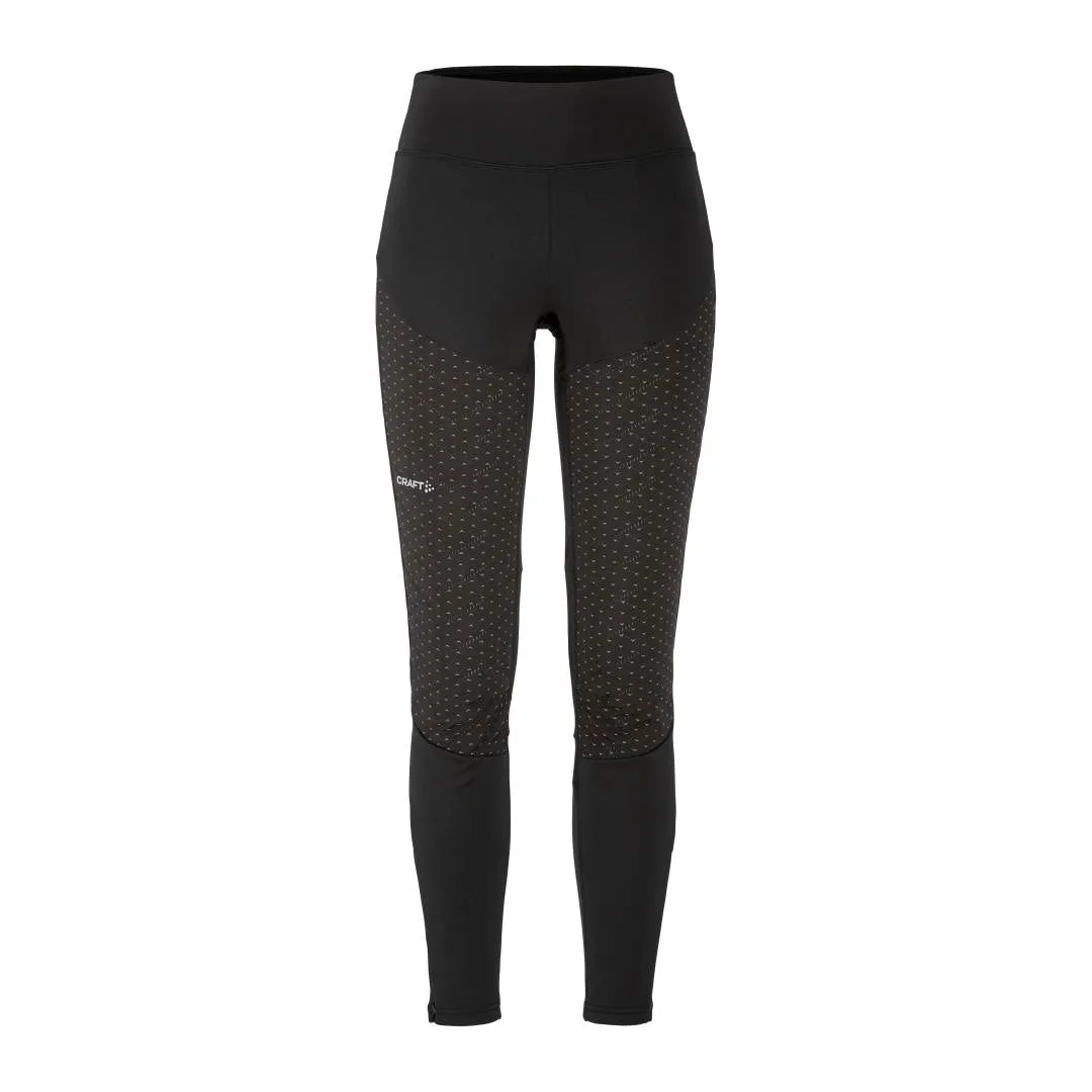 StretchFree Women's ADV Subz Lumen Padded Tights (Black)