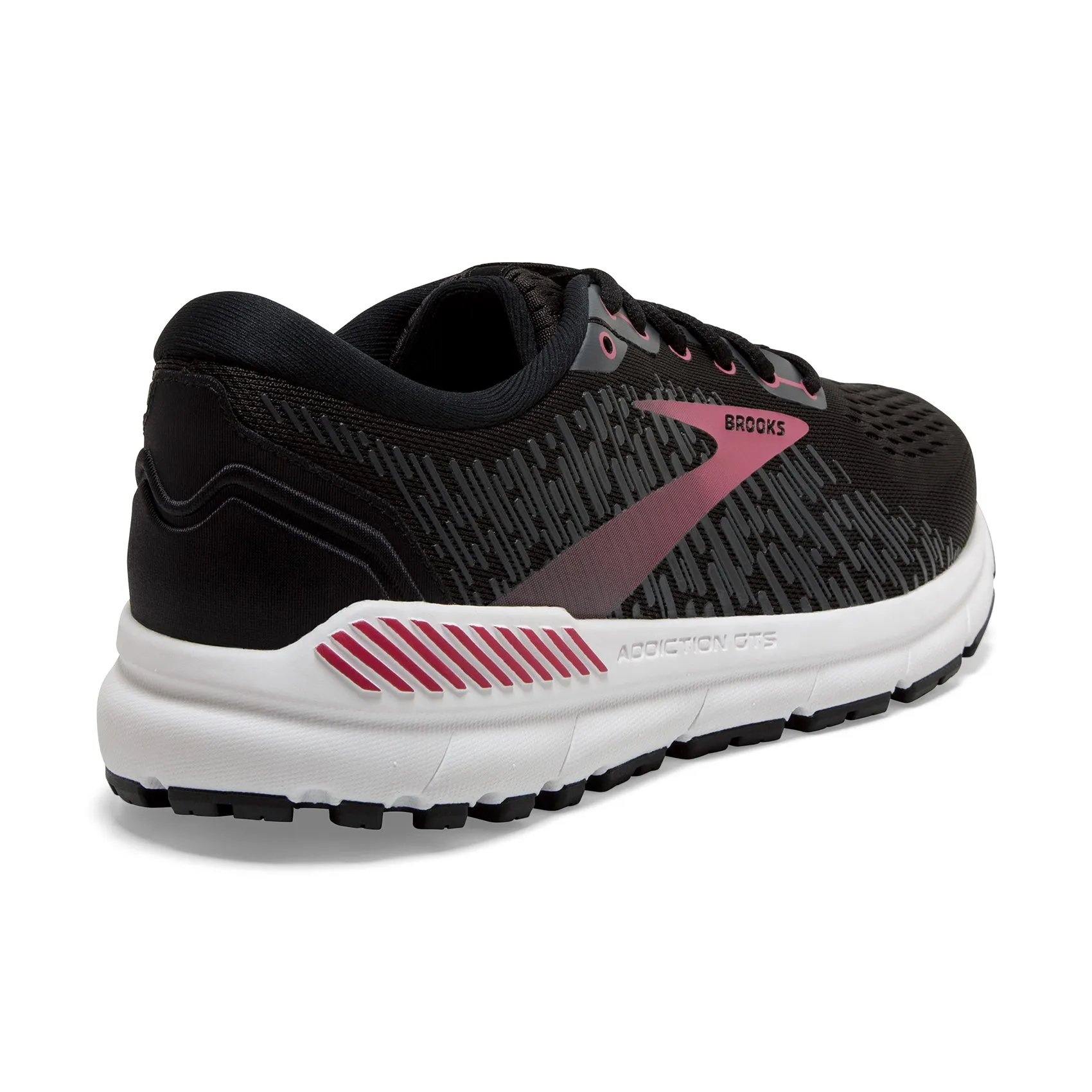outdoor equipment Women's Addiction GTS 15 Running Shoe - Black/Ebony/Mauvewood - Wide (D)