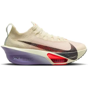 Women's Alphafly 3 Running Shoes Coconut Milk / Off Noir / Dusty Amethyst Hygienic Insole