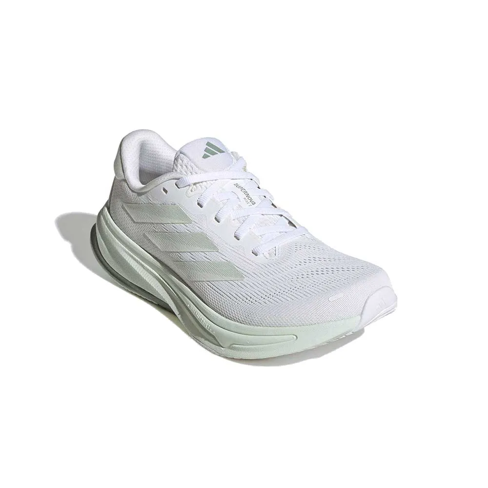 Heel Stabilizer Pro - grade Women's Supernova Rise 2 Running Shoe - Wonder White/Crystal Jade/Silver Green - Regular (B)