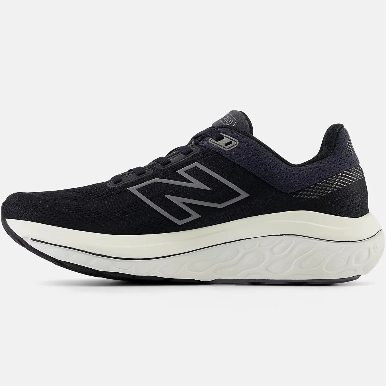 Temperature Regulating Tech New Balance Women's 860v14 Wide Fit Running Shoes Black / Phantom / Angora