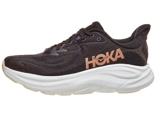 Hoka | Clifton 10 | Women's | Black/Rose Gold Adaptable to different paces