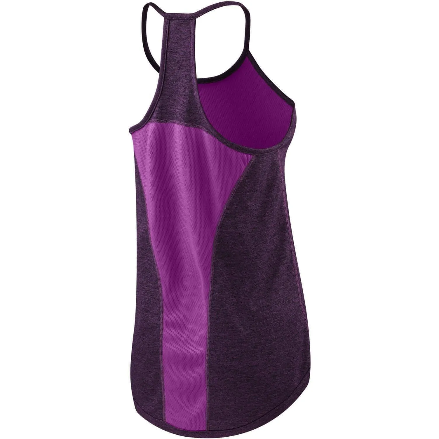 TCA Switch Up Reversible Womens Running Vest Tank Top - Purple single - function