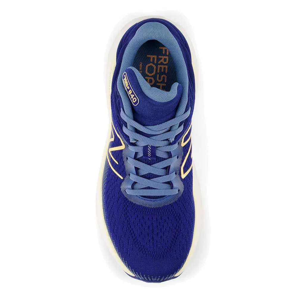 running shoes for treadmill users Women's Fresh Foam X 840v1 Running Shoe - Inkwell/Heron Blue - Regular (B)