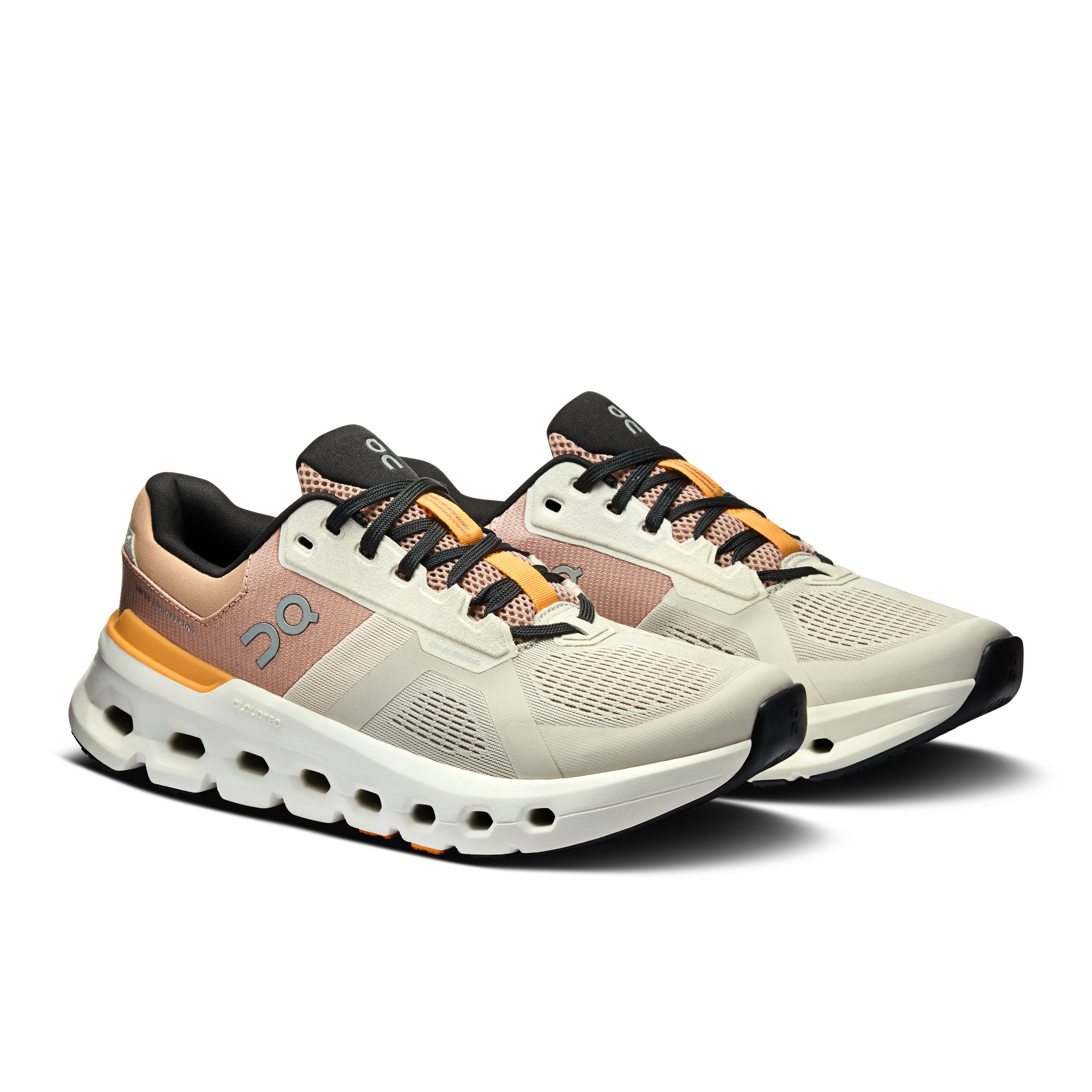 Gravel Terrain Women's Cloudrunner 2 Running Shoes Pearl / Tangerine