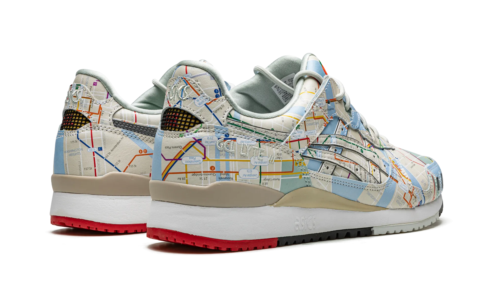 Slip-On Comfort GEL LYTE III OG "ATMOS NYC SUBWAY"