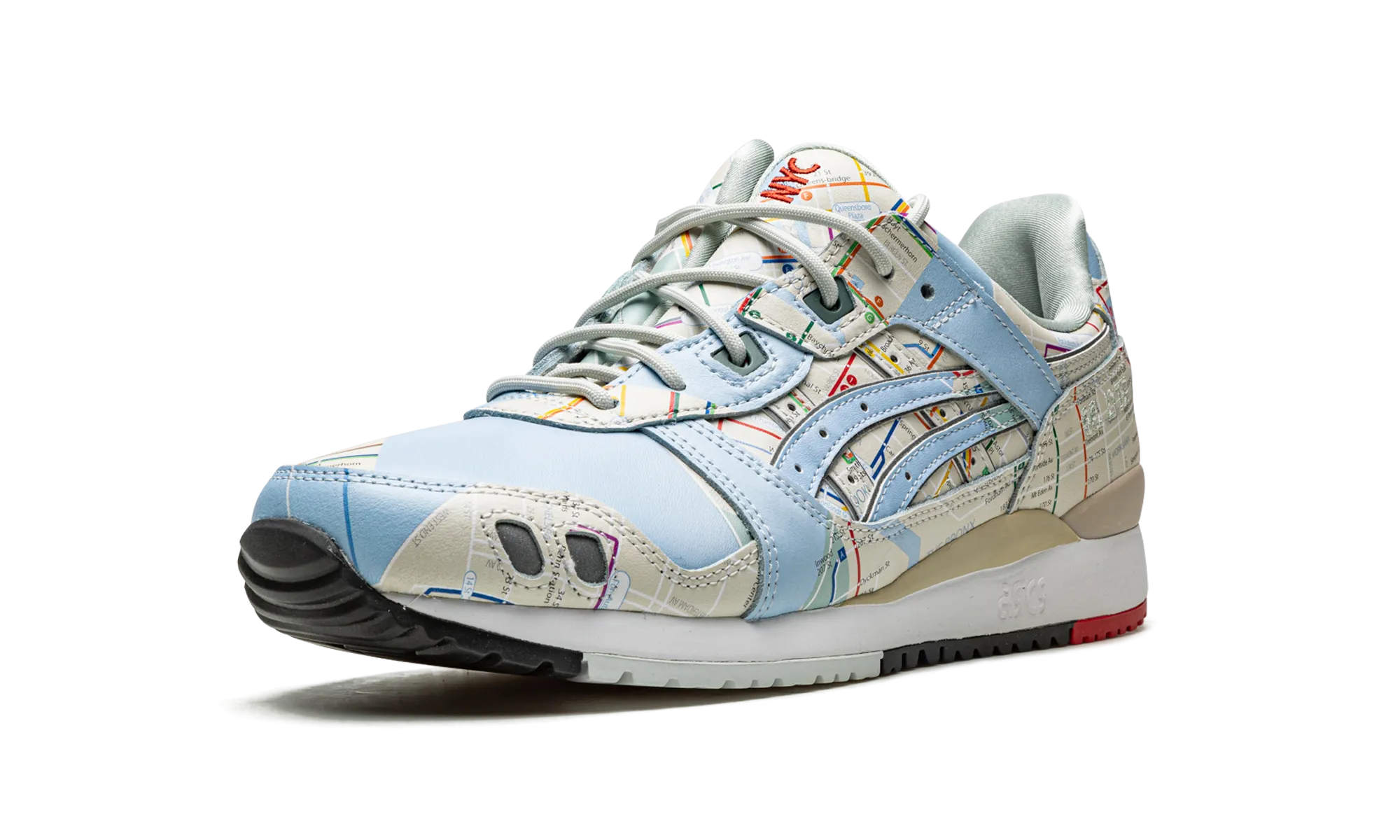 GEL LYTE III OG "ATMOS NYC SUBWAY" Flexible Fabric Zero Drop Platform