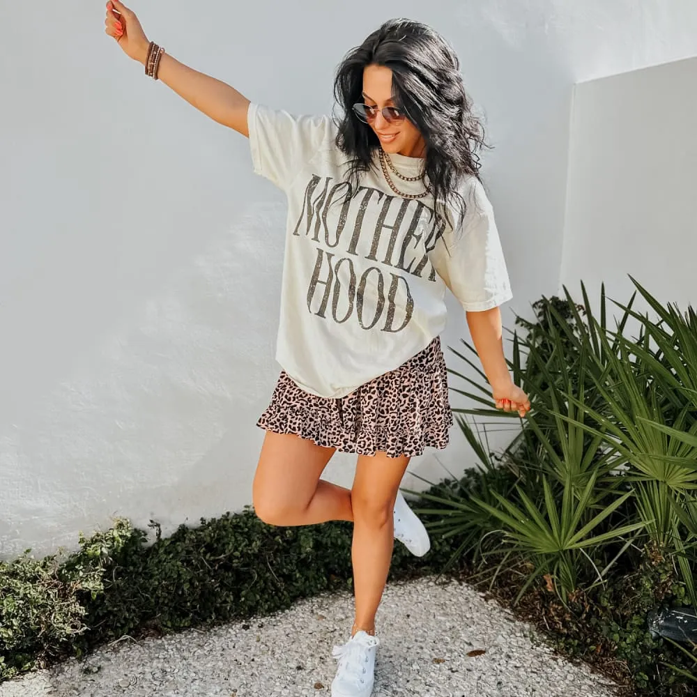 Bold Motherhood - Ivory Tee Stretch Fabric Technology Button Down