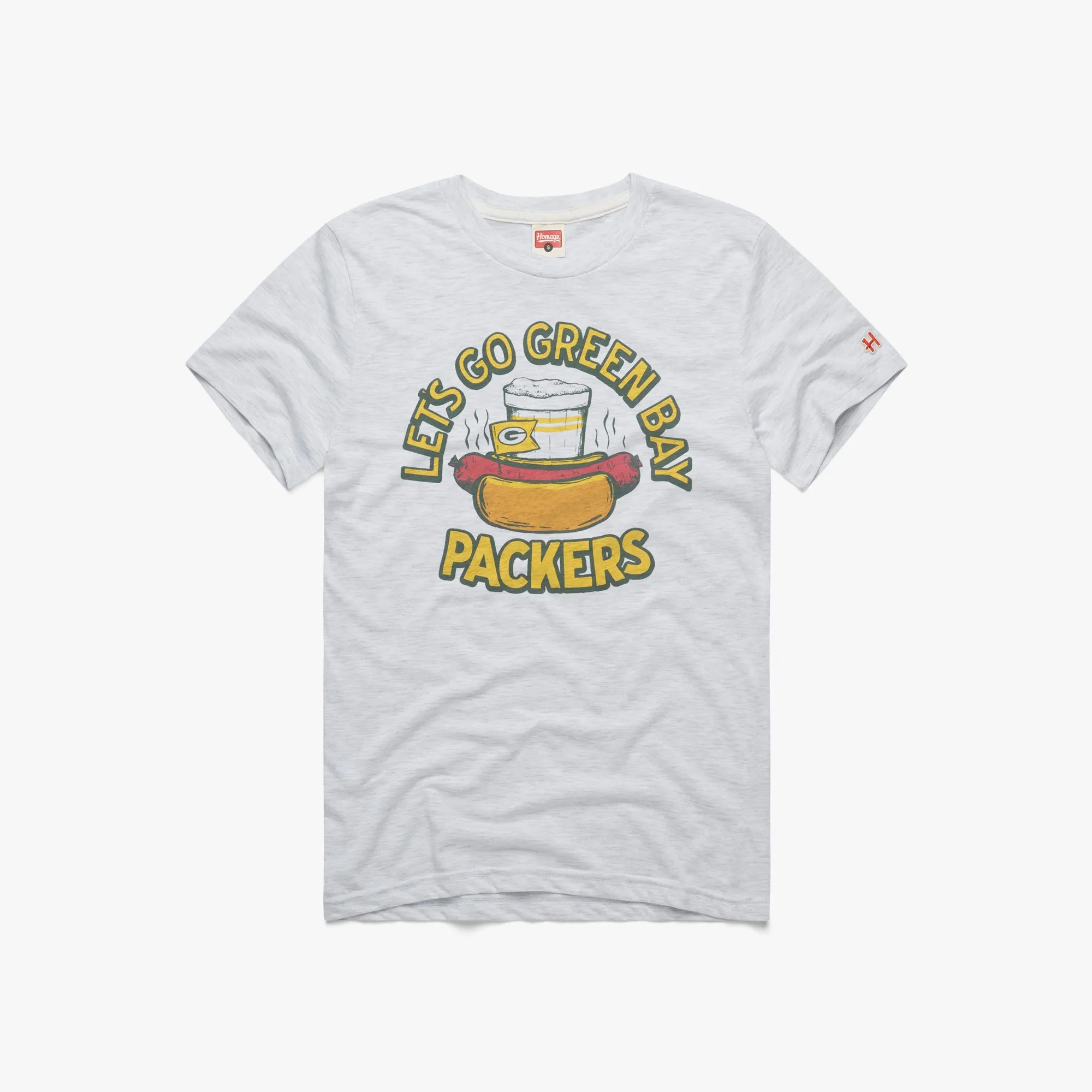 Relaxed Design Let's Go Green Bay Packers