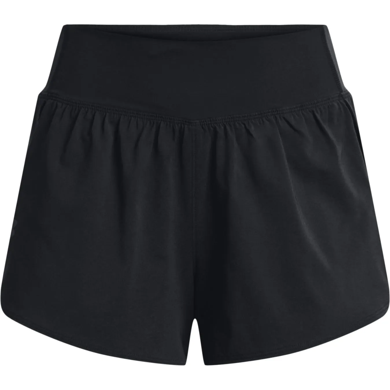 Under Armour Flex Woven 2 In 1 Womens Training Shorts - Black Quick Access Pockets ethnic style