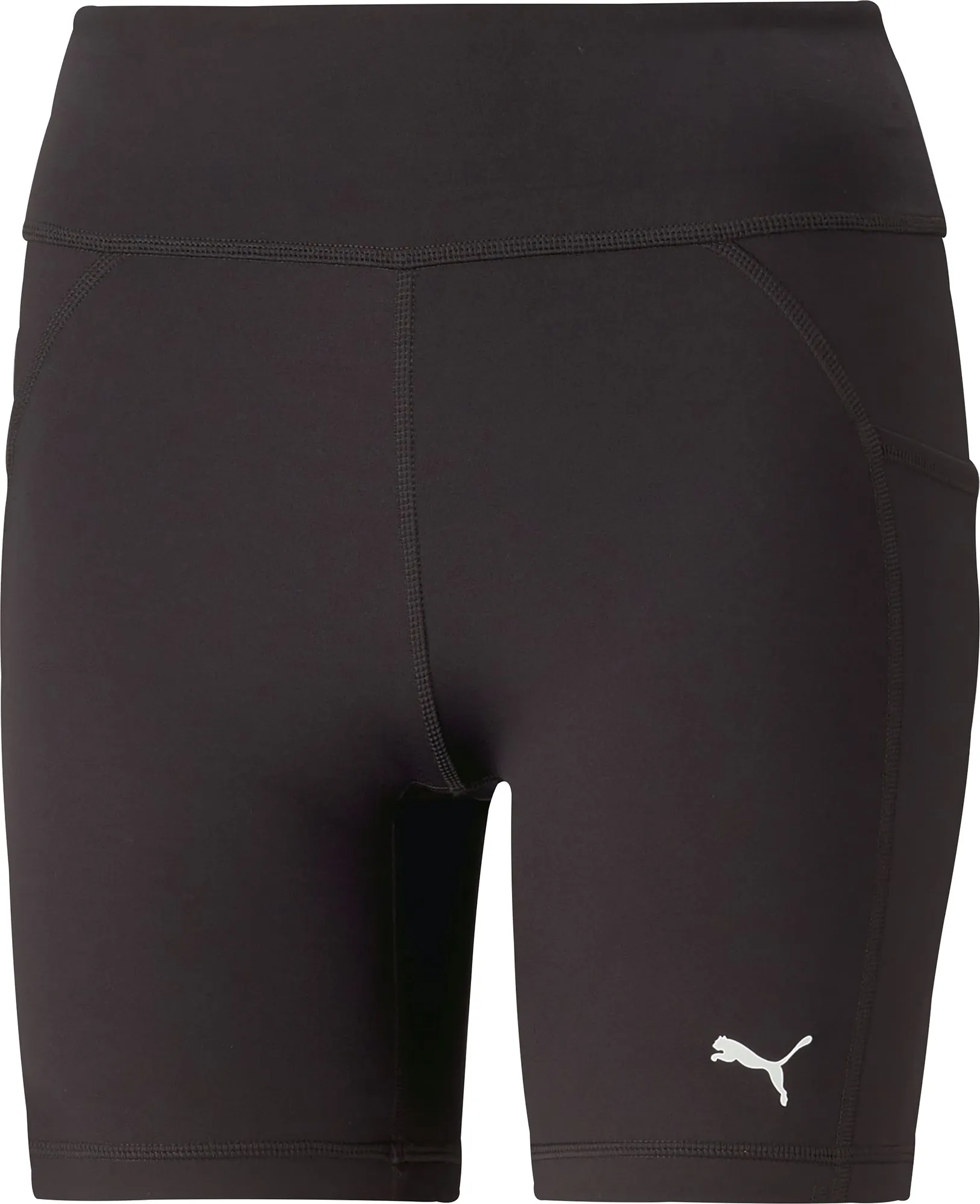 khaki shorts Puma Fit 5 Inch Womens Short Training Tights - Black