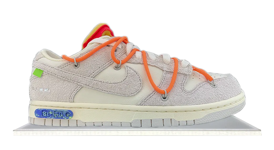 Dunk Low Off-White "The 50" Lot 31 Leather Party Go