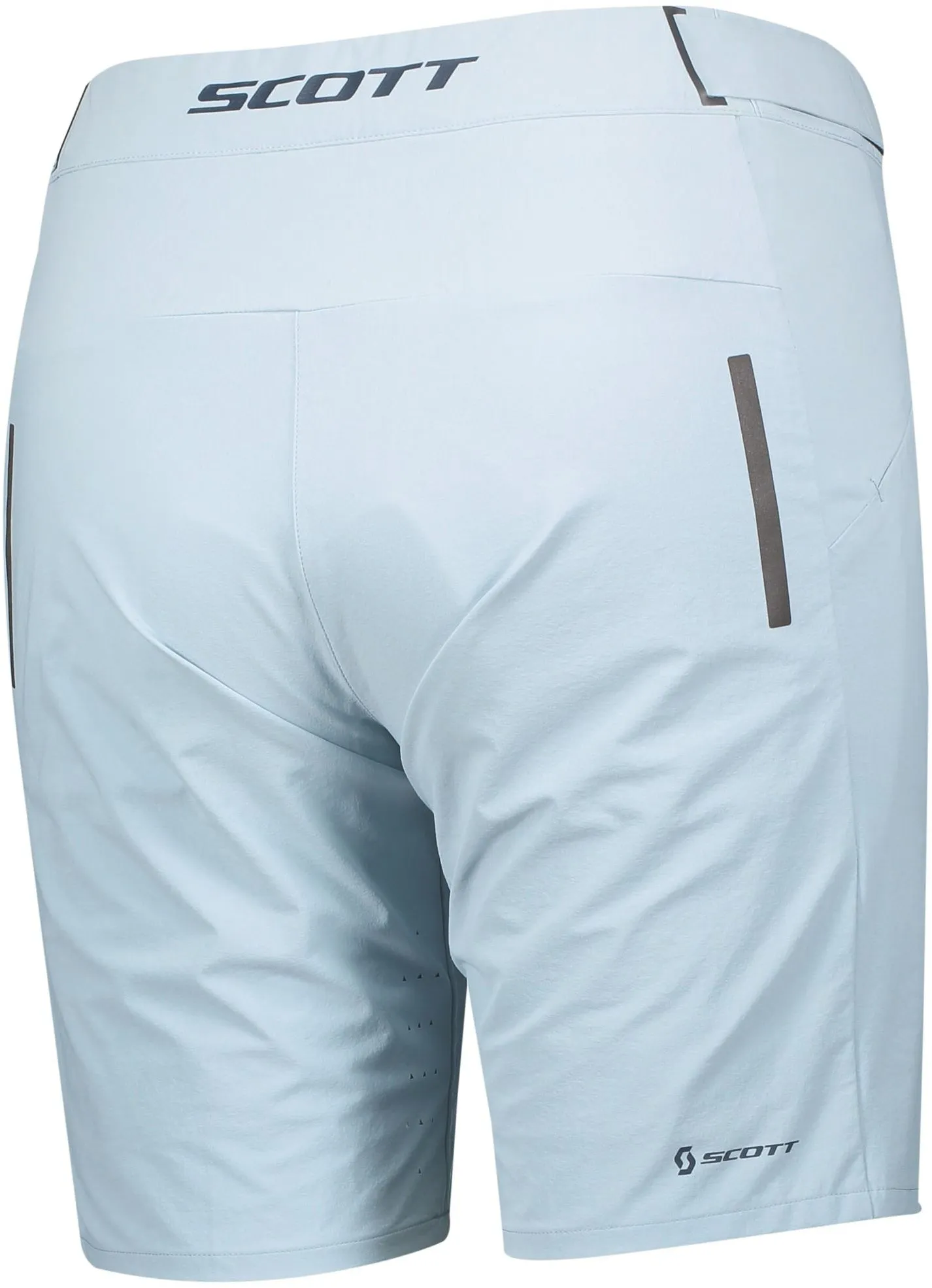 Layering Piece Anti Pilling Surface Scott Endurance Loose Fit Padded Womens Cycling Shorts - Blue