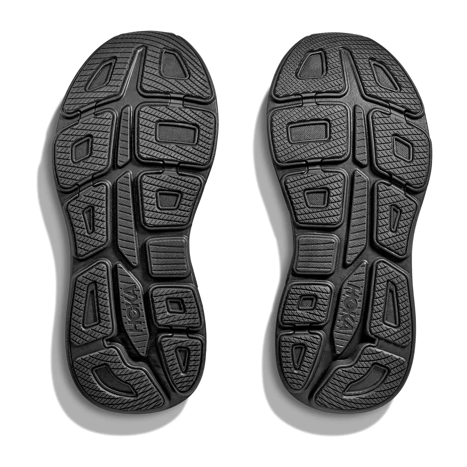 air pockets ventilated insole shoes Women's Bondi 9 Wide Fit Running Shoes Black / Black