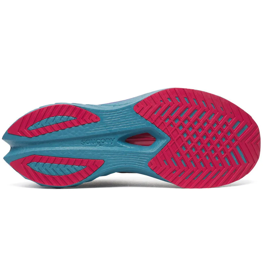 Women's Endorphin Speed 4 Running Shoes Shadow / Storm high - cut