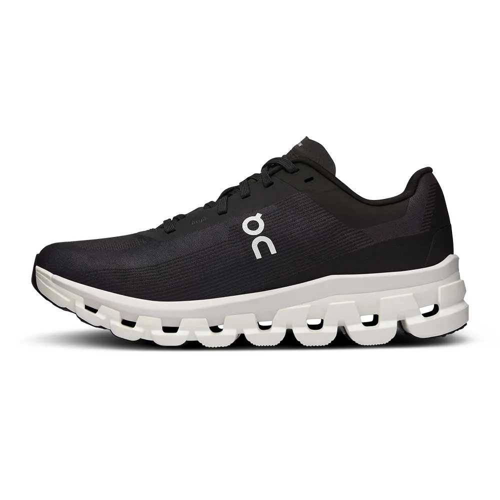 Women's Cloudflow 4 Running Shoe - Black/White - Regular (B) Autumn - running flexible leather shoes