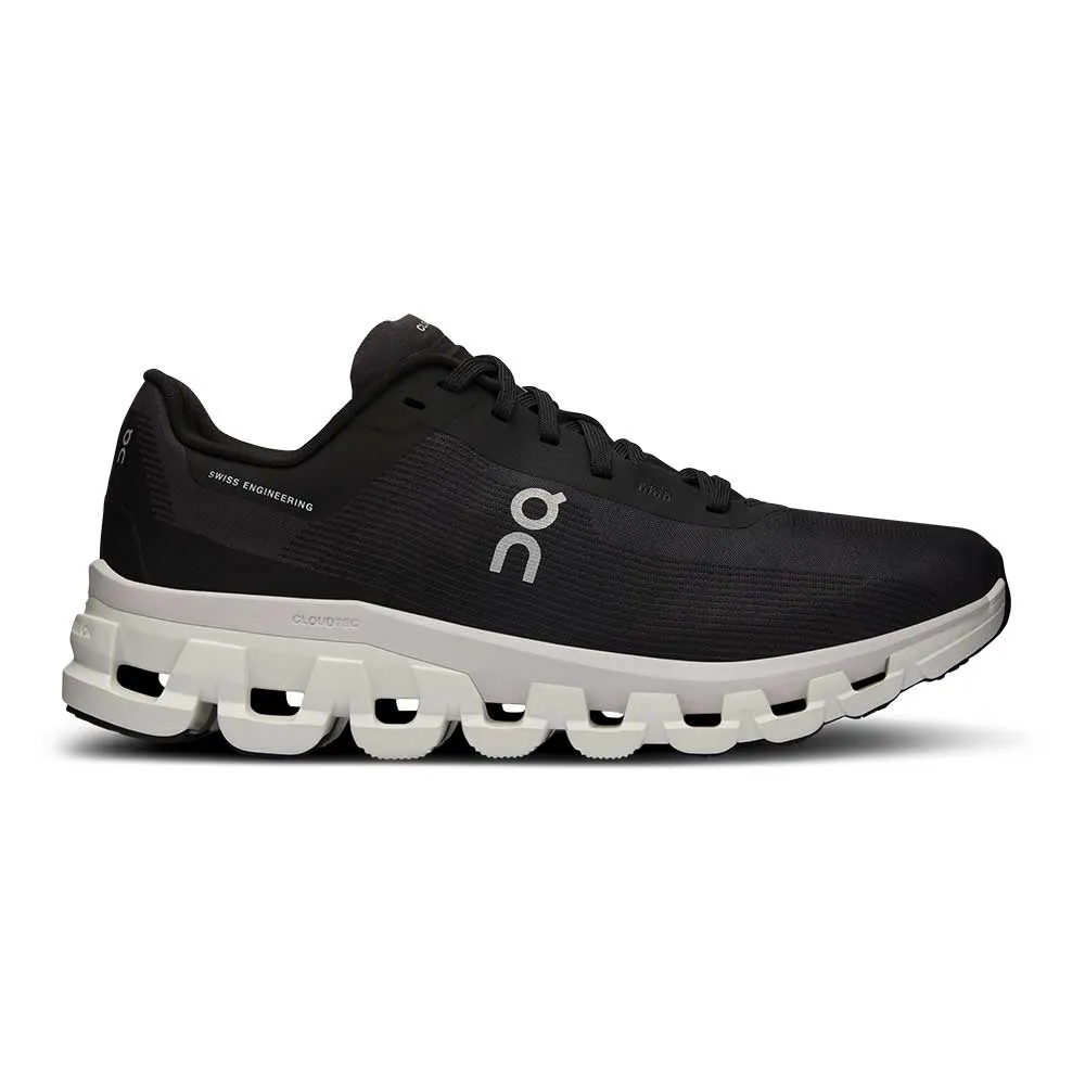 Women's Cloudflow 4 Running Shoe - Black/White - Regular (B) matte - finish - design shoes Tapered Toe Box