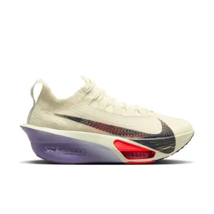synthetic - upper - durability shoes Asymmetric Lacing Women's Alphafly 3 (101 - Coconut Milk/Off Noir-Dusty Amethyst)