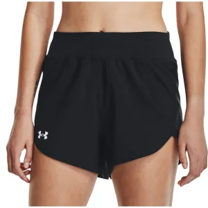 Under Armour Fly By Elite High-Rise Womens Running Shorts - Black Durable Weave Preppy Style