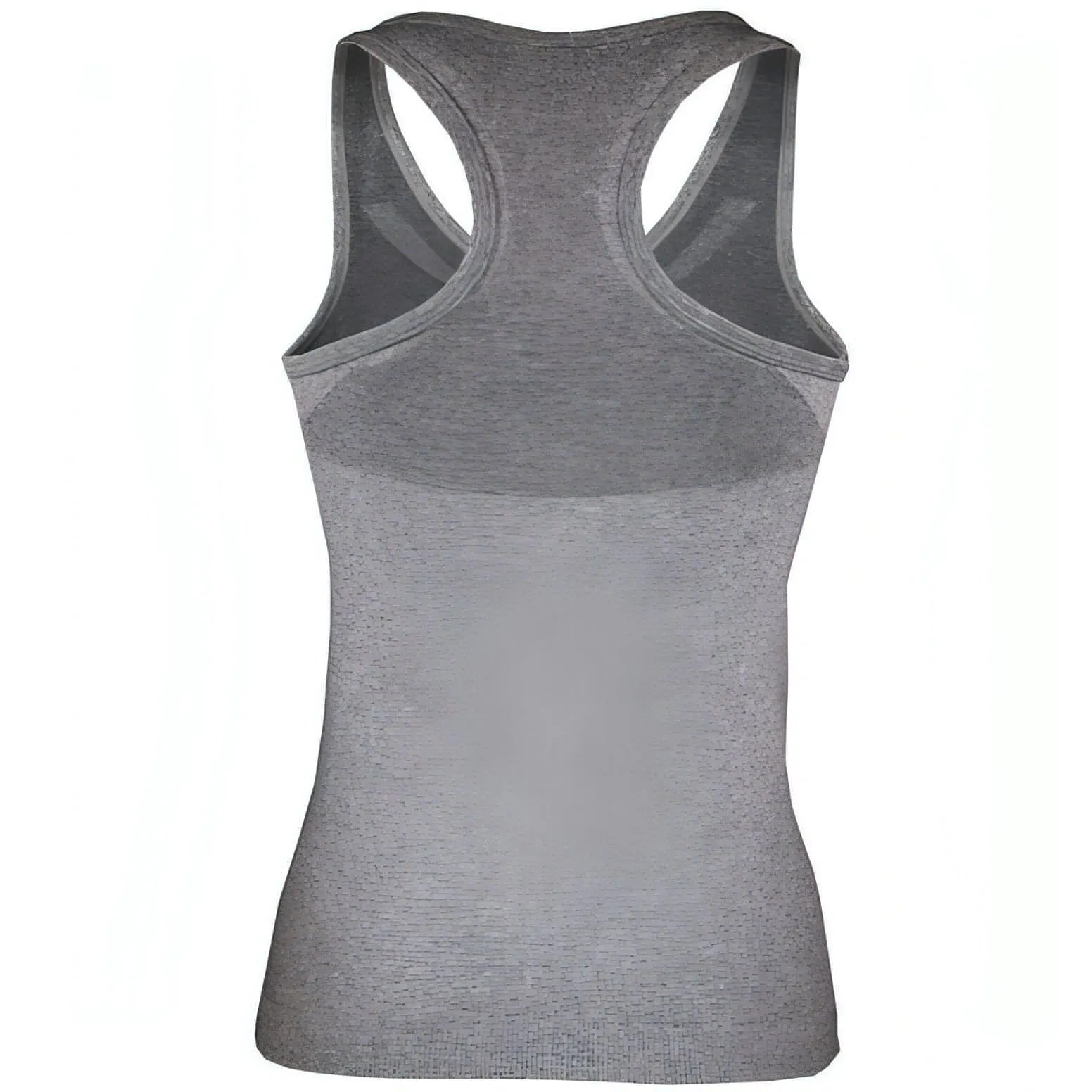 Soft Brushed Interior night operation Sub Sports SubAir Seamless Womens Vest Tank Top - Grey