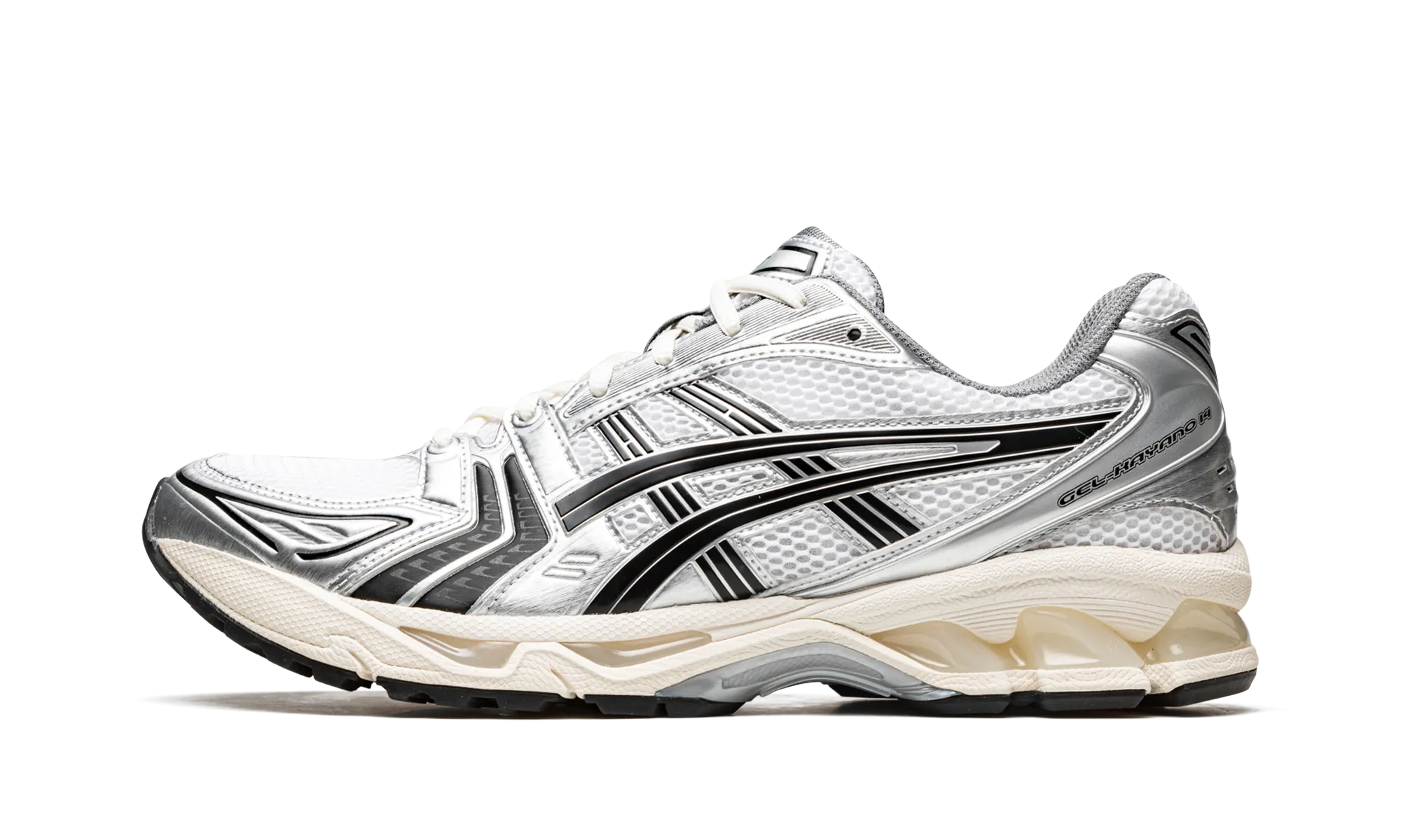 GEL-Kayano 14 "JJJJound - Silver/Black" Multi Density Cushioning