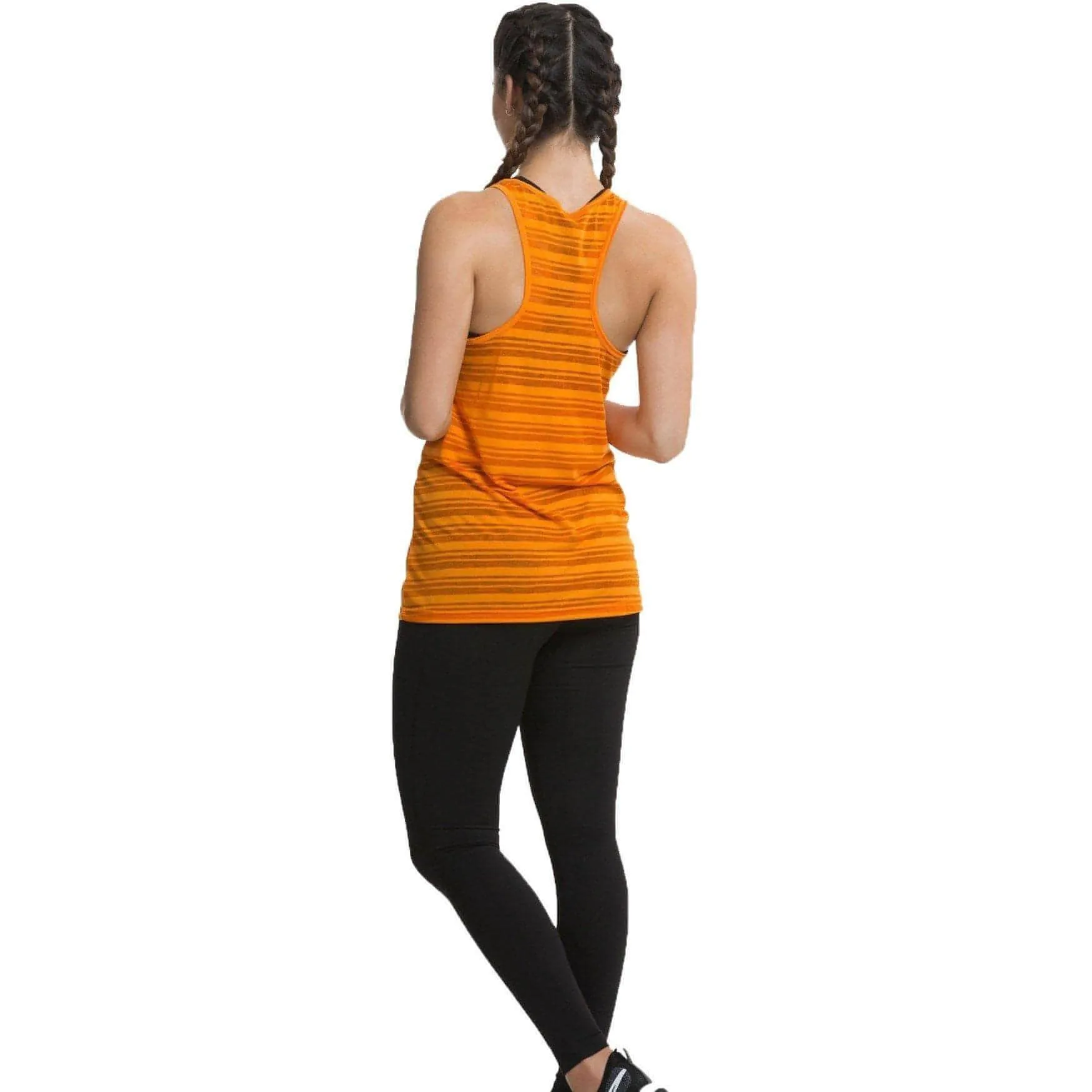 TCA Ultralite Womens Running Vest Tank Top - Orange Benefit - maximizing traditional warfare
