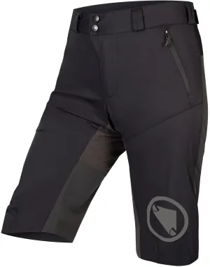 Waterproof Feature Workwear Endura MT500 Spray II Womens Baggy Cycling Shorts - Black