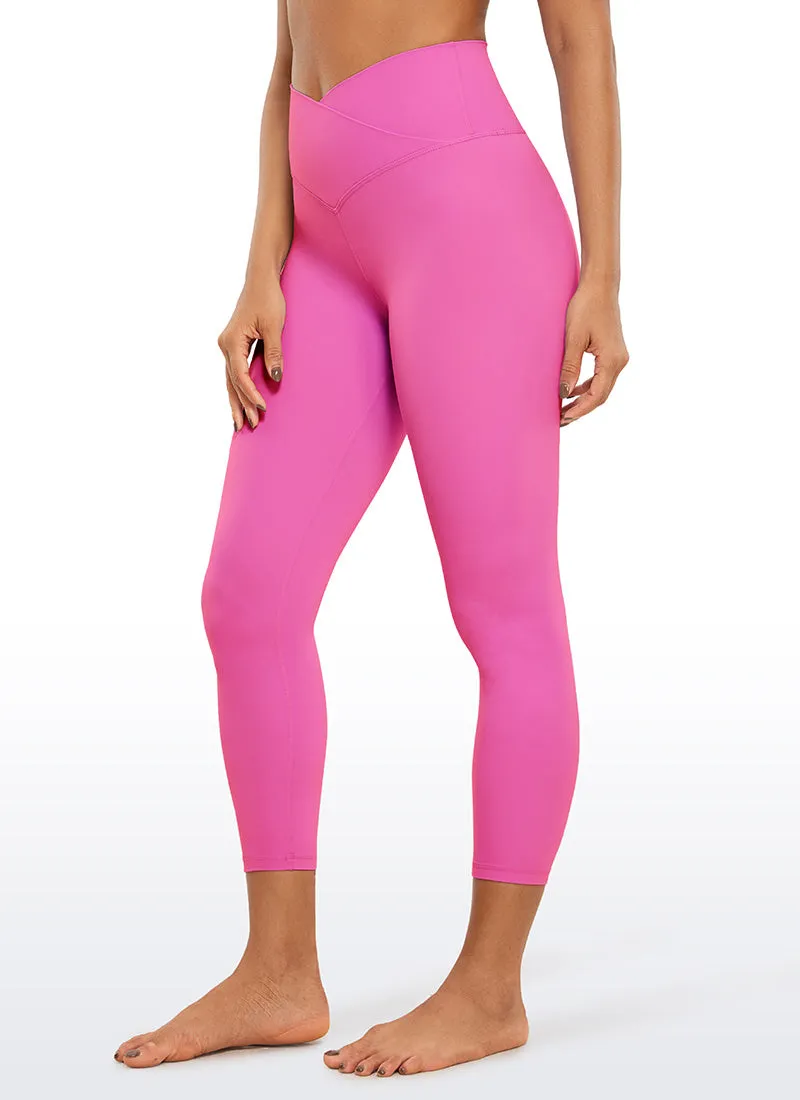 Butterluxe V Cross Waist Legging 23" High Durability Performance Fabric