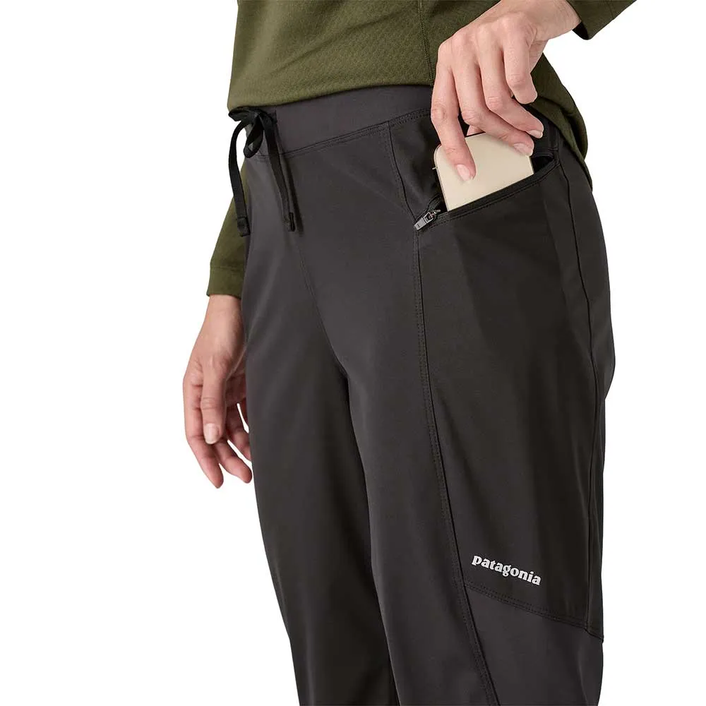 Flex Training Pants Locking Zippers Women's Wind Shield Pants - Black