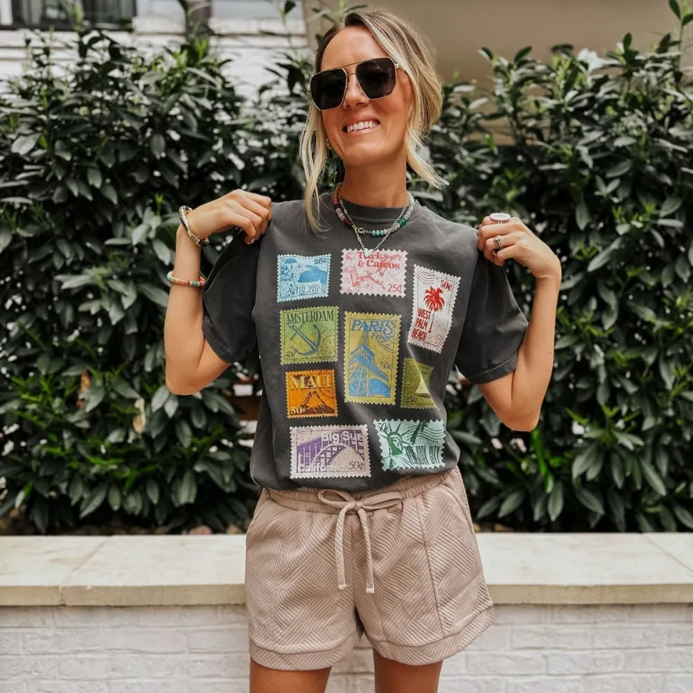 Stamp Collection Tee Fashion-Ready
