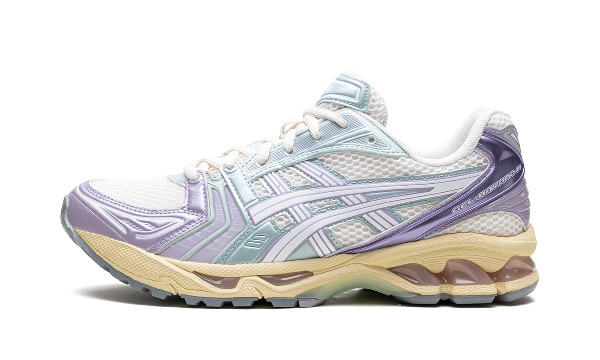 Gel-Kayano 14 "Cream Dusk Violet" Ventilated Buckle Detail
