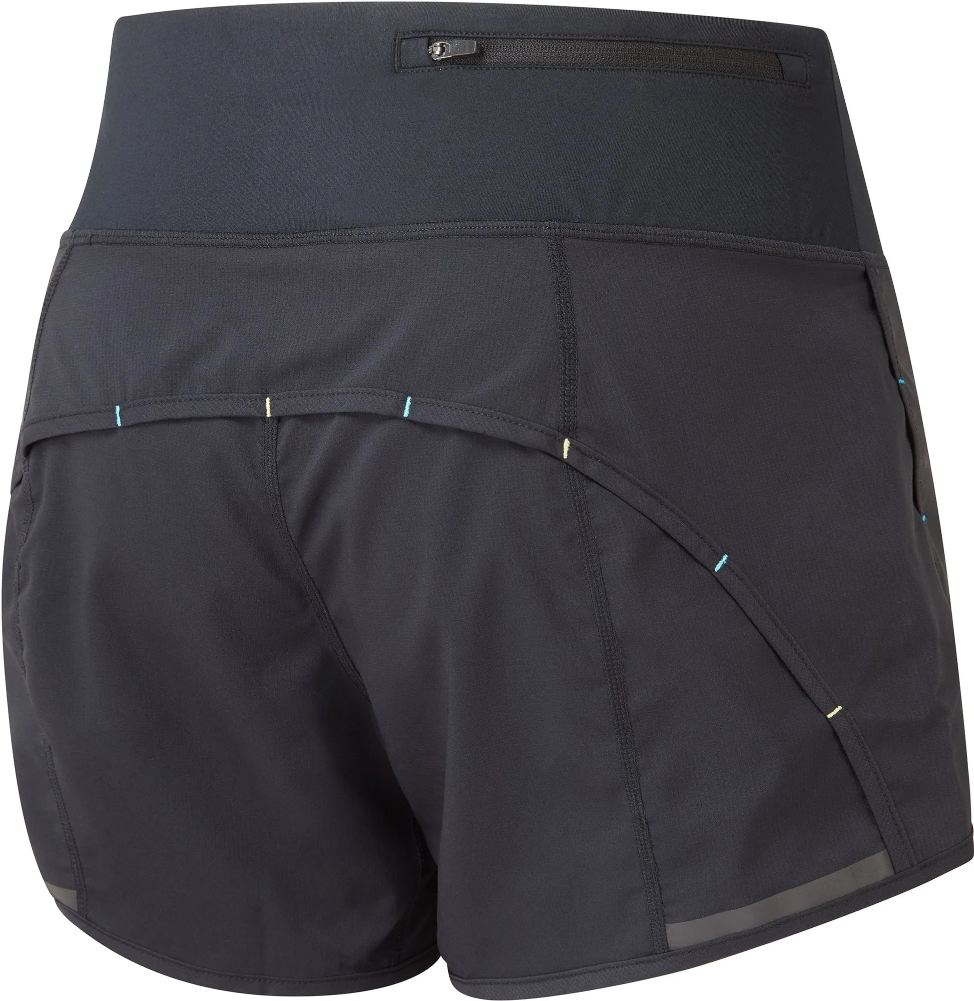 water sports use No Pinch Ronhill Tech 4.5 Inch Womens Running Shorts - Black