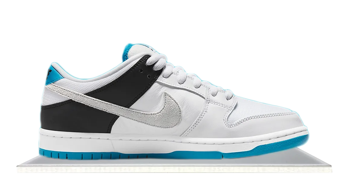 SB Dunk Low Laser Blue Youth Pick Seamless Upper
