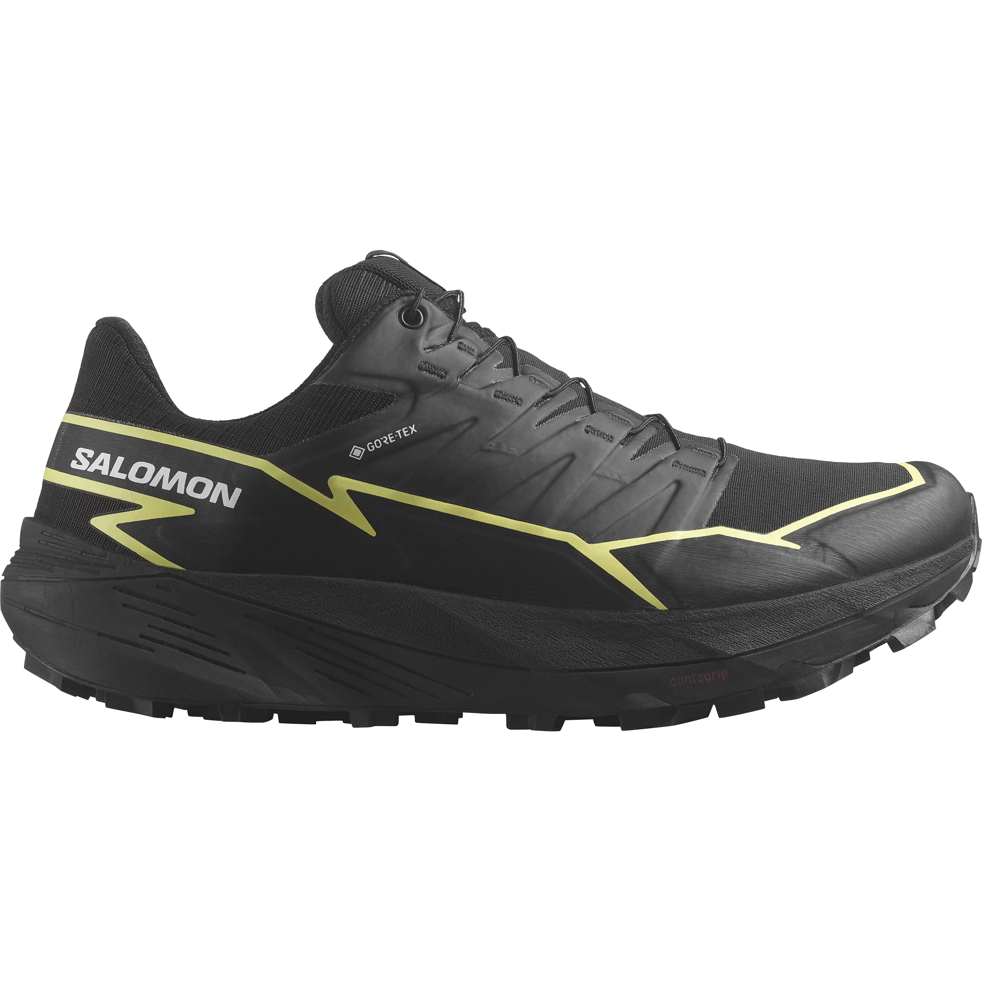 Women??s Thundercross GORE-TEX (Black/Black/Charlock) recovery trail shoes Torsion Stability Bar