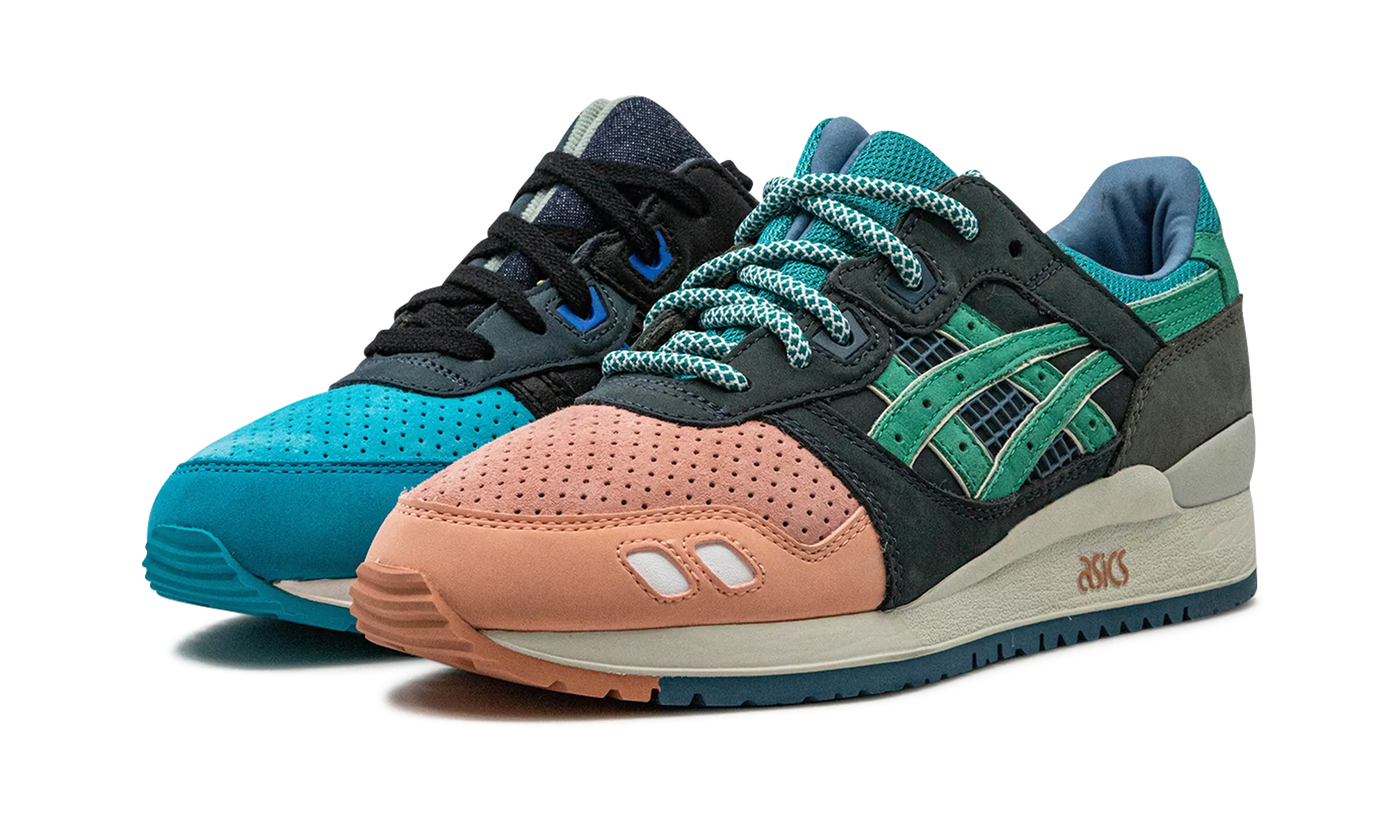 Soft Elastic Collar Sustainable Production Process Gel-Lyte III Special Box "Ronnie Fieg Homage"