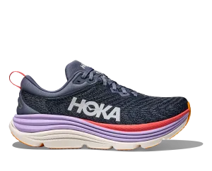 Women's Gaviota 5 Running Shoe - Anchor/Grapefruit - Regular (B) kickboxing shoes Quick Drying Inner Liner