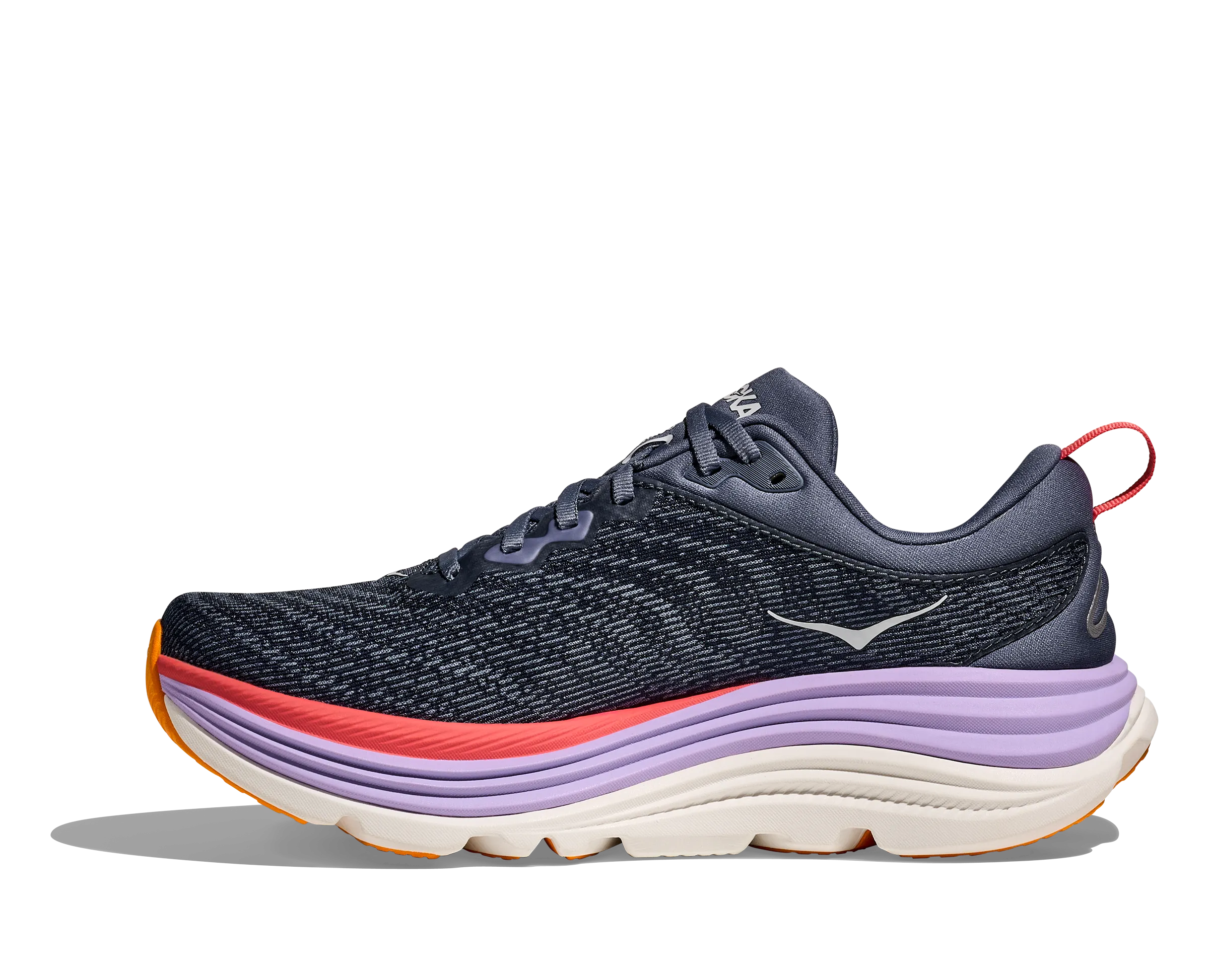 Women's Gaviota 5 Running Shoe - Anchor/Grapefruit - Regular (B) running in spring shoes Durable Upper