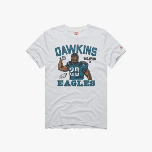 Stylish Design No-Shrink Fabric Eagles Brian Dawkins Weapon X