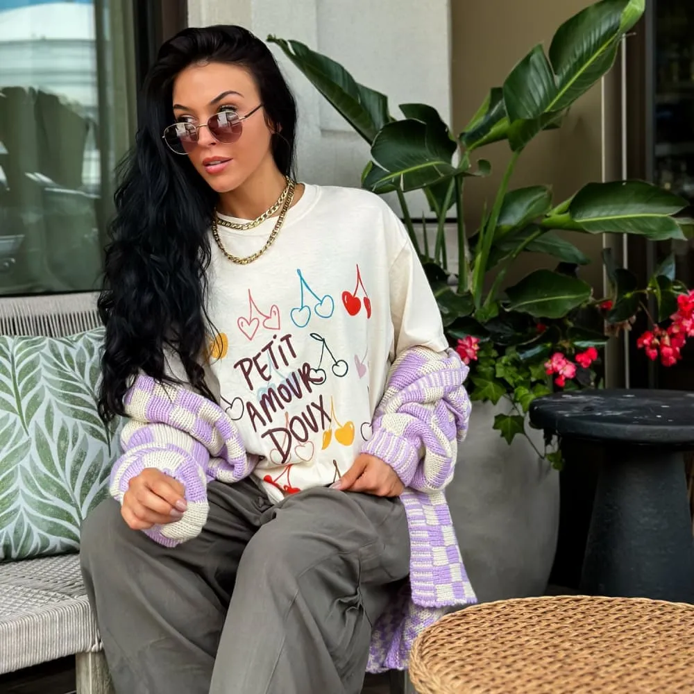 Colorfast Material EcoFriendlyMaterial Sweet Little Cherries Tee