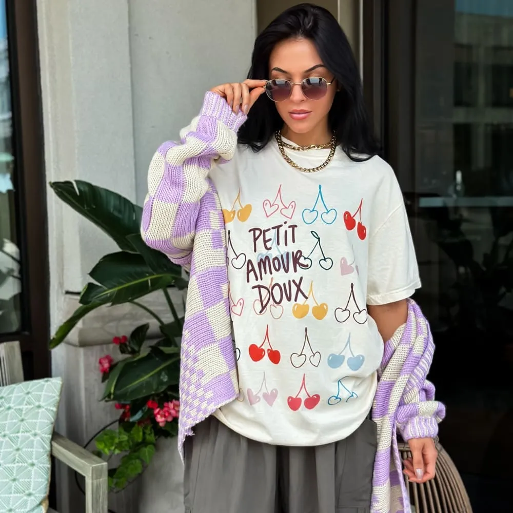 Basic Comfort EasyCare Fabric Sweet Little Cherries Tee