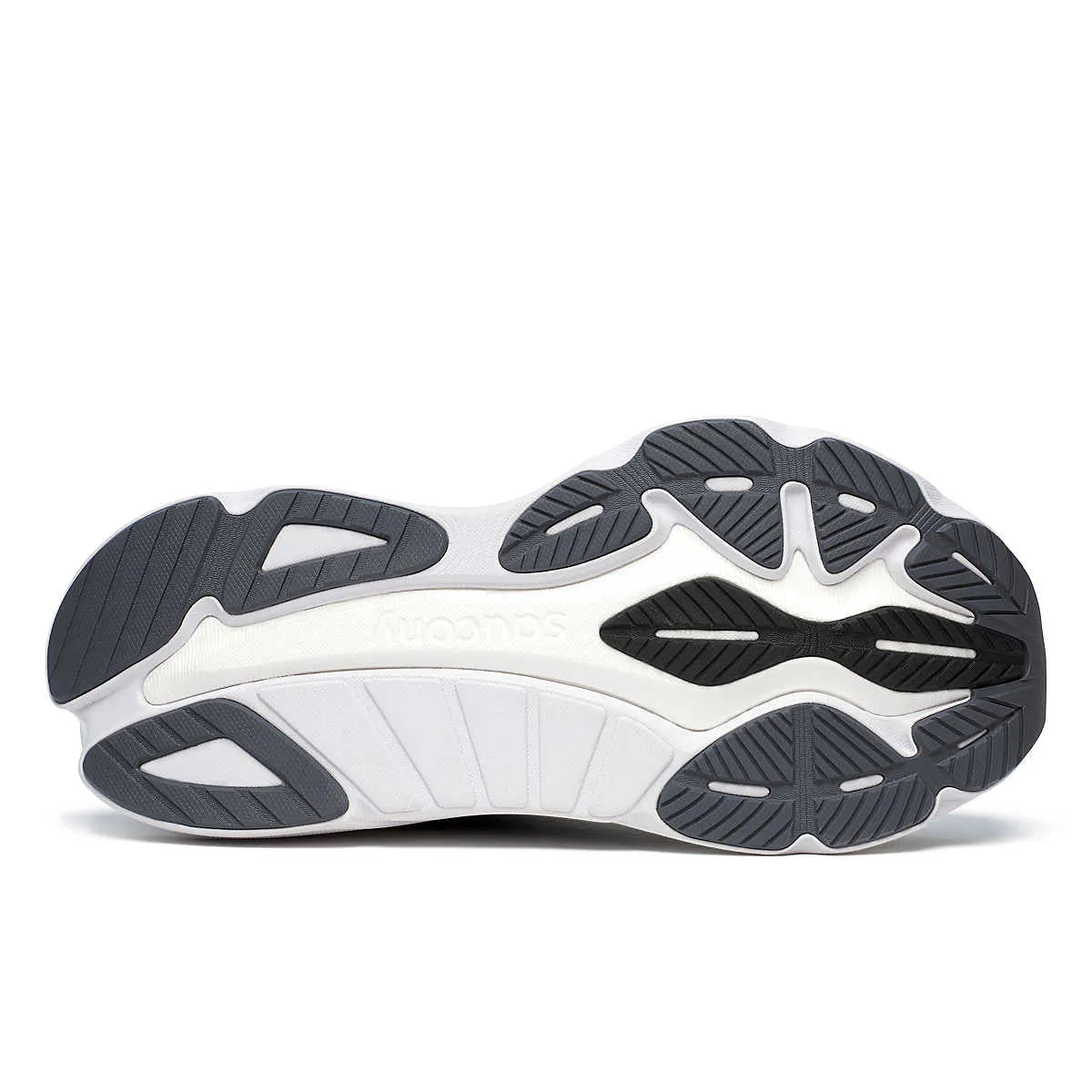 Saucony Women's Hurricane 24 Wide Fit Running Shoes Black / Carbon work - out running shoes Thermoregulating