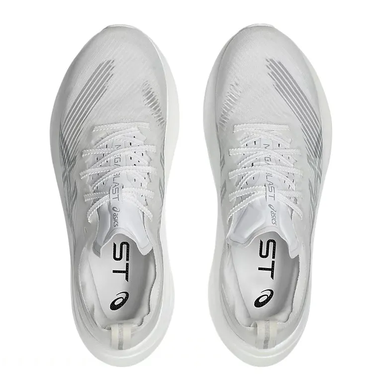 pronation - control Tensile Resistance Weave Megablast Running Shoes White / Piedmont Grey