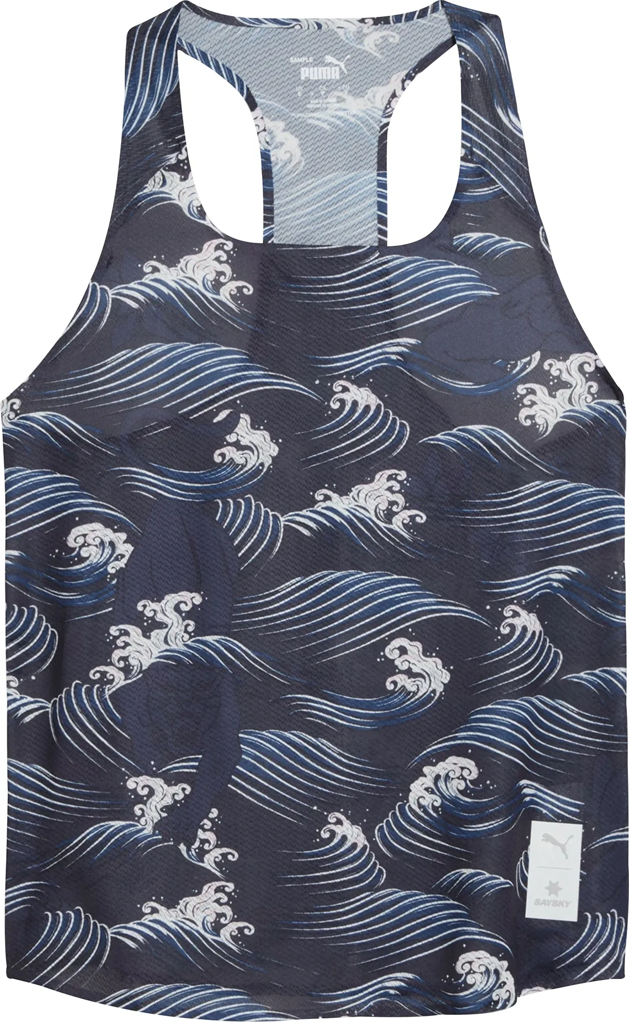 Lightweight Design training operation Puma X SAYSKY Womens Vest Tank Top - Blue