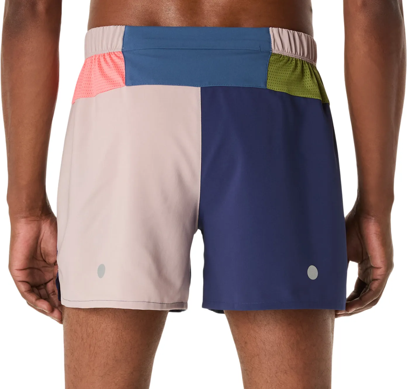 Asics Shikisai 5 Inch Mens Running Shorts - Blue Stretch Fit