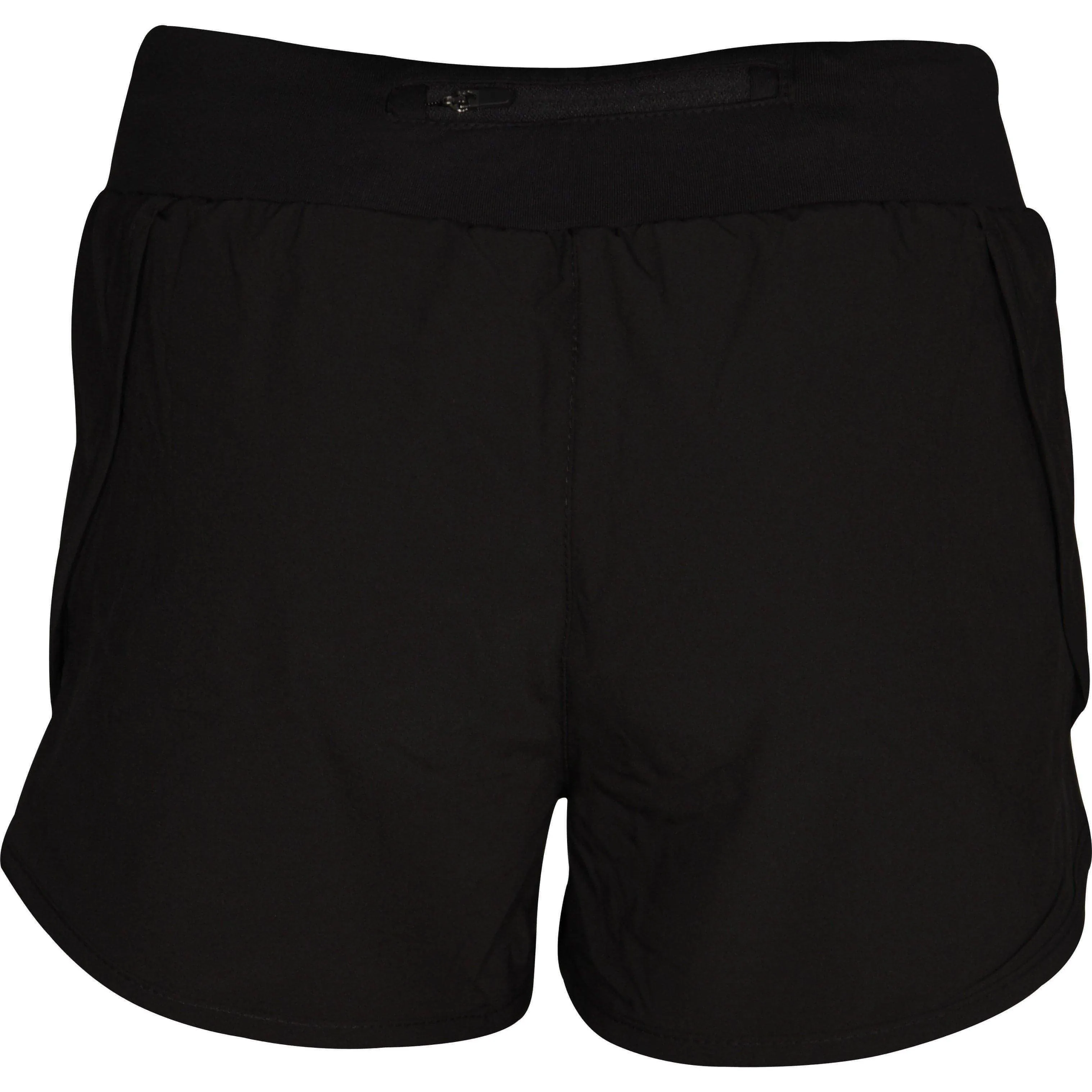 Travel Friendly More Mile Excel Womens Running Shorts - Black