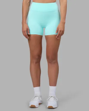 Rhythm Elixir Ultra High-Rise 4" Short - Island Paradise Fit For Movement Casual Day Mesh Panel