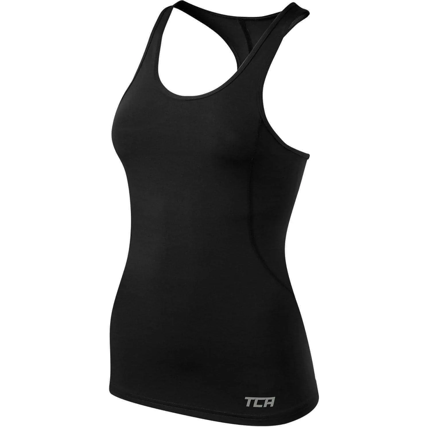 slow - speed movement Scientific - useful TCA Pro Performance Womens Running Vest Tank Top - Black