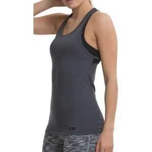 small scale projects TCA Tech Racerback Womens Running Vest Tank Top - Grey