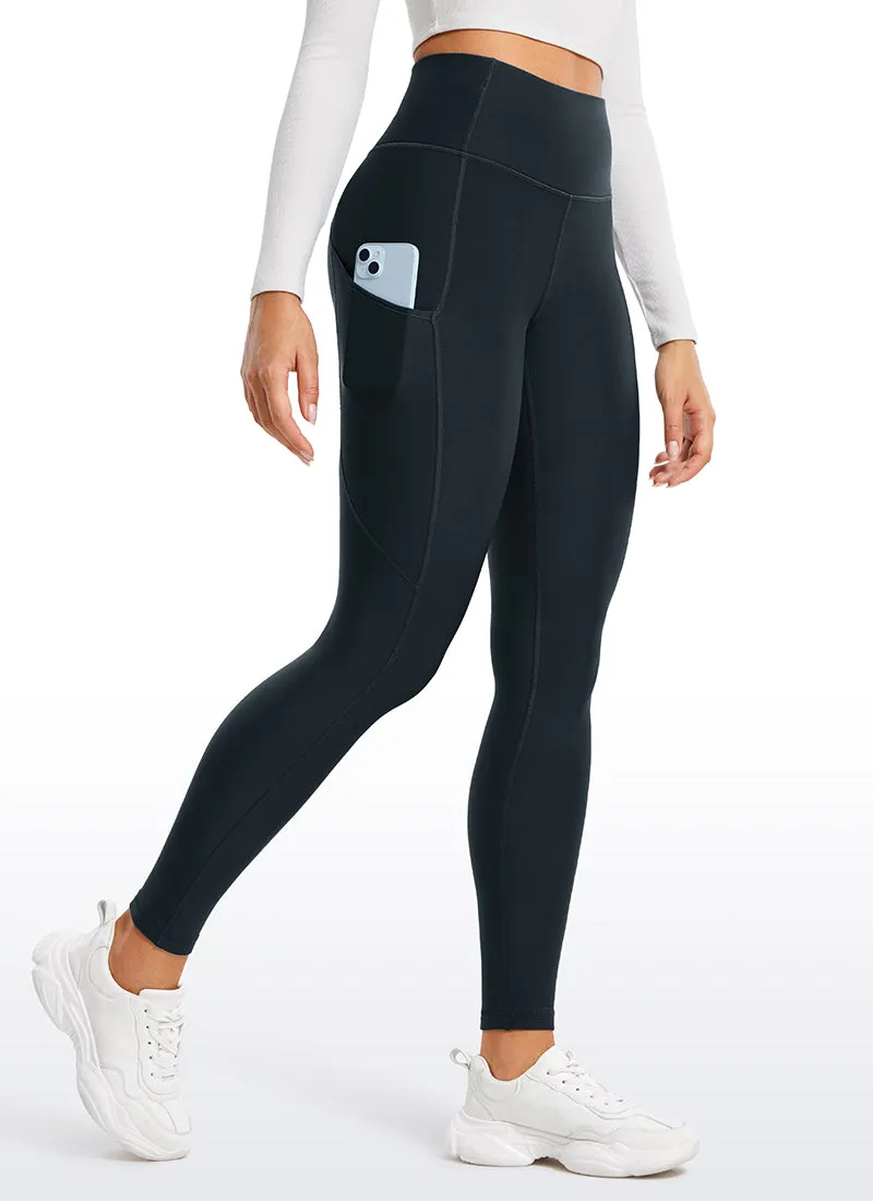 City Walk Lightweight Material Thermal Fleece Lined Pocket Legging 28''